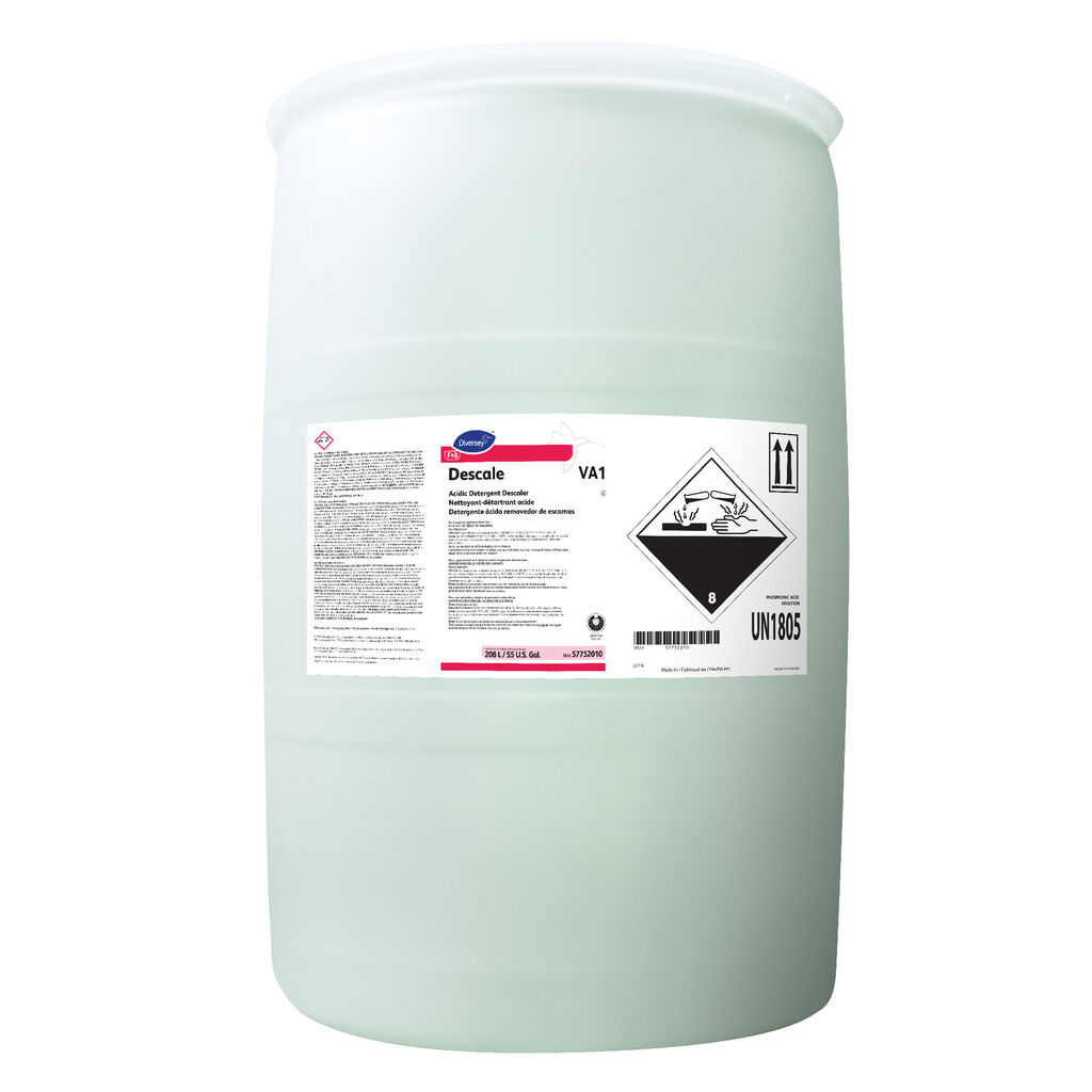 Descale VA1, 55gal - Acidic Detergent Descaler